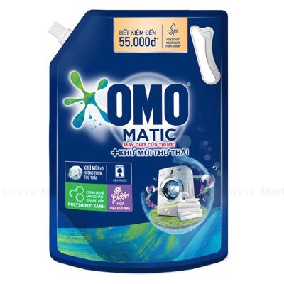 TÚI NƯỚC GIẶT OMO MATIC OẢI HƯƠNG CỬA TRƯỚC 2.9KG